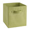 Foldable Book Underwear Bra Socks Ties Storage Box Cube Basket Bins Organizer Clothes Dr - Green