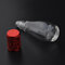 12ml Perfume Metal Roller Ball Glass Bottle Bowling Shape Empty Bottles - Red
