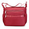 Women Nylon Casual Outdoor Crossbody Bag Shoulder Bag  - Red