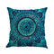 Bohemian Geometric Pattern Cotton Linen Pillowcase Square Decoration Cushion Cover - #1