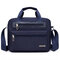 Men Waterproof Solid Plain Business Bag Crossbody Bag - Blue