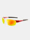Men Full Frame Polarized UV Protection Outdoor Sports Night Vision Sunglasses - #07