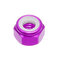 Suleve™ M3AN1 10Pcs M3 Self-locking Nylon Nut Aluminum Alloy Multi-color - Purple