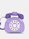 Borsa a tracolla Borsa per telefono cellulare creativo creativo multicolor casual in ecopelle da donna - viola