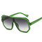 Unisex Retro Big Box Round Face Sunglasses Border Sunglasses For Woman - #04