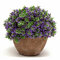 Colorful Artificial Topiary Tree Ball Plants Pot Garden Office Home Indoor Decor Flower - #1