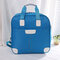 Women Nylon Messenger Bag Square Crossbody Bag - Sky Blue