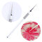 1Pc Acrylic Water Marble Dye Painting Pen Silver Drawing Flower Nail Polish Gel Pen Manicure Profess - #1