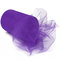 Tulle Fabric Roll Spool Bow Wedding Craft Party Decor - Dark Purple