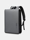 Oxford Splashproof Soild Multi-pockets 14 Inch Laptop Business Backpack - Gray