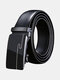 Men Leather Acrylic Automatic Buckle Scratch-resistant Business Casual Belt - #03