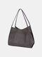 Women Canvas Large Capacity Handbag Shoulder Bag Tote - Gray