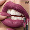 12 Colors Matte Lip Gloss Non-stick Cup Long-Lasting Lip Glaze Nude Liquid Lipstick - 06