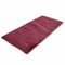 80x160cm Bedroom Living Room Soft Shaggy Anti Slip Carpet Absorbent Mat - Wine Red