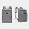 Outdoor Waterproof Insulated Refrigerated Picnic Meal Bag Backpack - Grey