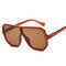 Unisex Retro Big Box Round Face Sunglasses Border Sunglasses For Woman - #06