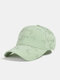 Unisex Cotton Outdoor Fashion Tie Dye Baseball Cap Sunshade Cap - Green