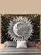 Sun Moon Mandala Patrón Tapiz Tapices para colgar en la pared Decoración para el dormitorio de la sala de estar - #04