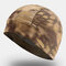 Men & Women Quick-drying Turban Perspiration Breathable Beanie Outdoor Riding Pirate Hat Bandana - Brown