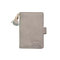 Women Candy Color Tassel Small Wallet Card Holder Coin Bags - Gray