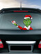 Christmas Snowman Elf Wiper Sticker Removable Rear Windshield Stickers Car Sticker - #21