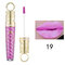 12ML Liquid Lipstick Sexy Shimmer Lip Gloss Velvet Matte Metallic Long Lasting Waterproof Pigment - 19