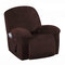 Водонепроницаемый чехол для дивана с откидной спинкой, универсальный чехол для дивана, эластичный эластичный чехол для сиденья, нескользящая мебель, чехлы, протектор для стула - Темно коричневый