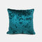 Home Solid Color Flannel Sofa Pillow Bedside Cushion Napping Living Room Pillowcase - Green