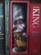 1 PC Monster Bookends Skull Decor Figurines Devil Statue Horror Peeping on The Bookshelf Human Face Resin Sculpture Home Decor Crafts - #03