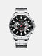 Chronograph Waterproof Men Wrist Watch Luminous Display Quartz Watch - 04