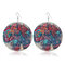 Bohemian Colorful Tree Earrings Big Round Shape Ear Drop Long Style Earrings For Women - 02