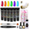 15Pcs Nail Quick Extension Gel Kit Crystal Extension Liquid Phototherapy Gel Kit - 06