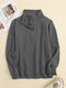 Solid Zip Front Pocket Long Sleeve Lapel Women Sweatshirt - Dark Gray