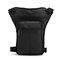 Men Outdoor Waist Bag Nylon Multi-pocket Crossbody Bag - Black