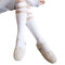 Schöne süße Cartoon Kinder Knie Länge Socken für 2Y-12Y - Weiß 2
