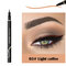 12 Colors Liquid Eyeliner Pen Fluorescence Long-lasting Waterproof Eyeliner Pen Eye Makeup - Light Coffee
