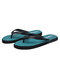 Men Outdoor Non Slip PVC Fabric Breathable Flip Flop Slippers - Blue
