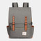 Men And Women Classic Business Backpacks 17L Capacity Students Laptop Bag - Grey