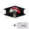 Halloween 2Pcs PM2.5 Filter Dustproof Mask With Breathing Valve Mask Food Mask Pattern - 02