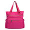 Fashion Casual Women's Handbag 2019 New One-Shoulder Ladies Nylon Light Luggage Bag Handbag - Rose
