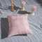 Pink Hand Knitting Pattern Linen Pillow Case Home Fabric Sofa Mediterranean Cushion Cover - #3