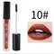 Waterproof Matte Velvet Liquid Lip Gloss Long Lasting 12 Colors Lips For Women - 10