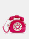 Borsa a tracolla Borsa per telefono cellulare creativo creativo multicolor casual in ecopelle da donna - Rose Red