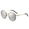 Women's Classic Vintage TAC Metal Polarized Sunglasses Fashion Travel Glasses - Silver