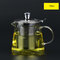 Hand-blown Heat Resistant Borosilicate Glass Teapot with Upgraded Stainless Steel Infuser - 750ML