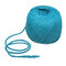 4mm 110M Macrame Rope Colorful Cotton Twisted Cord String DIY Hand Craft - Lake Blue