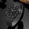 Relógios masculinos de luxo CURREN de marca de aço inoxidável ultrafino relógio de pulso comercial relógios de quartzo - Preto