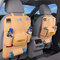 Car Storage Bag Storage Bag Multi-Function Seat Back Storage Box Hanging Bag - Yellow