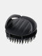 Shampoo Massage Brush Multifunctional Scalp Cleansing Air Cushion Shampoo Massage Comb - Black