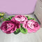 Tapete rosa para quarto Tapetes para sala de estar Corredor Alpendre Tapete de pelúcia com flores Tapete doméstico - Rosa